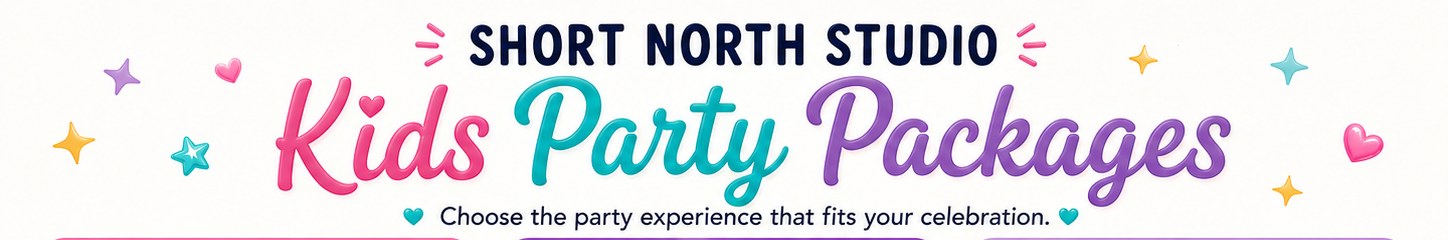 Short North Studio Kids Party Packages